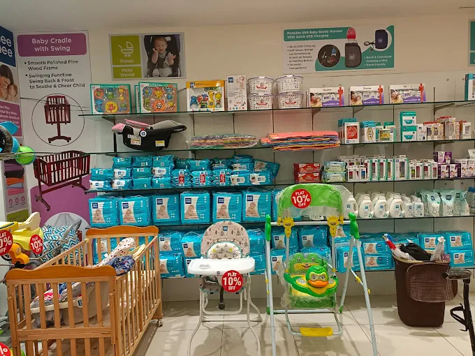 Cute Babies Kids and Pregnant Mom Shopping Store